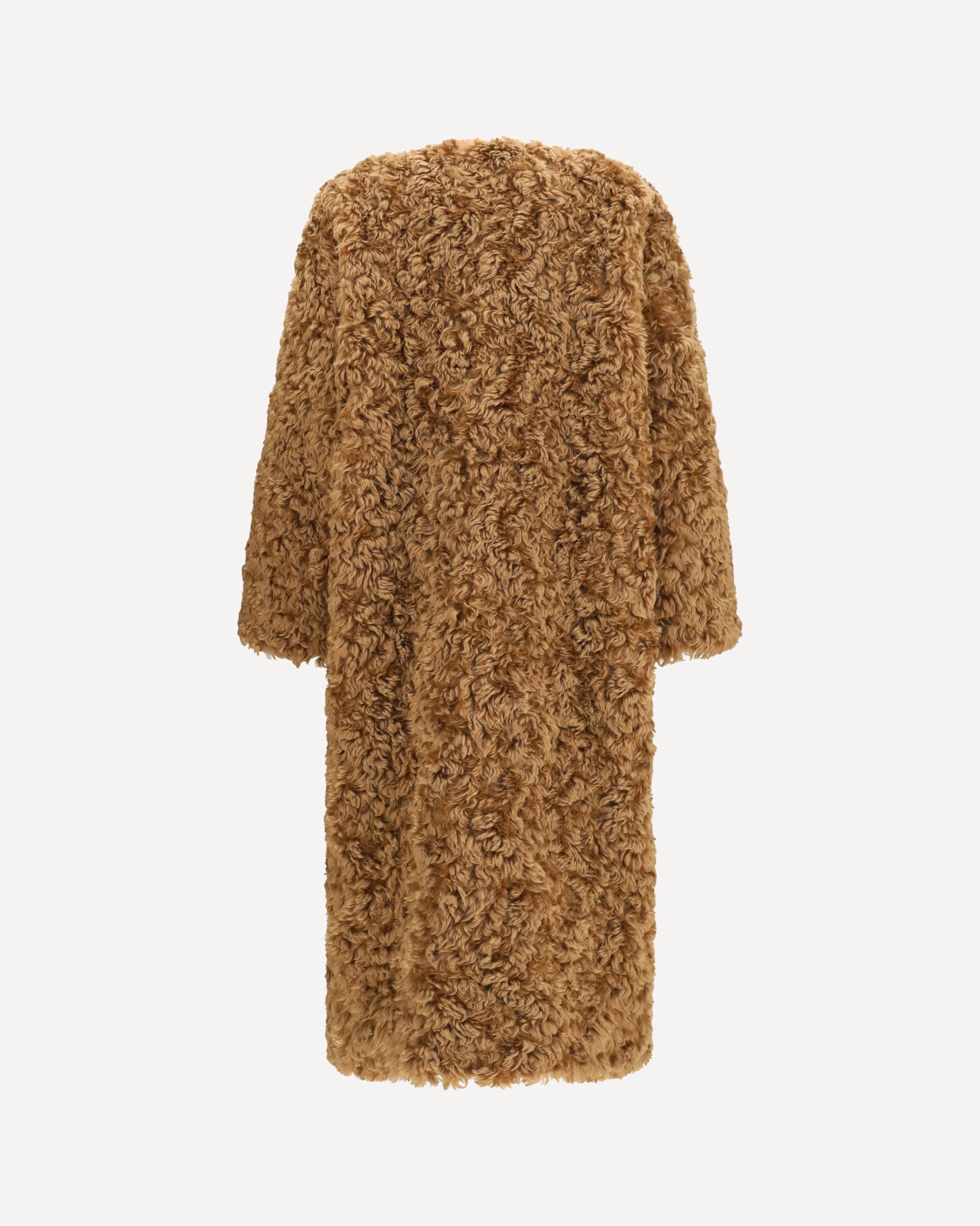 KRISTINA TI Long plush Coat, view 2