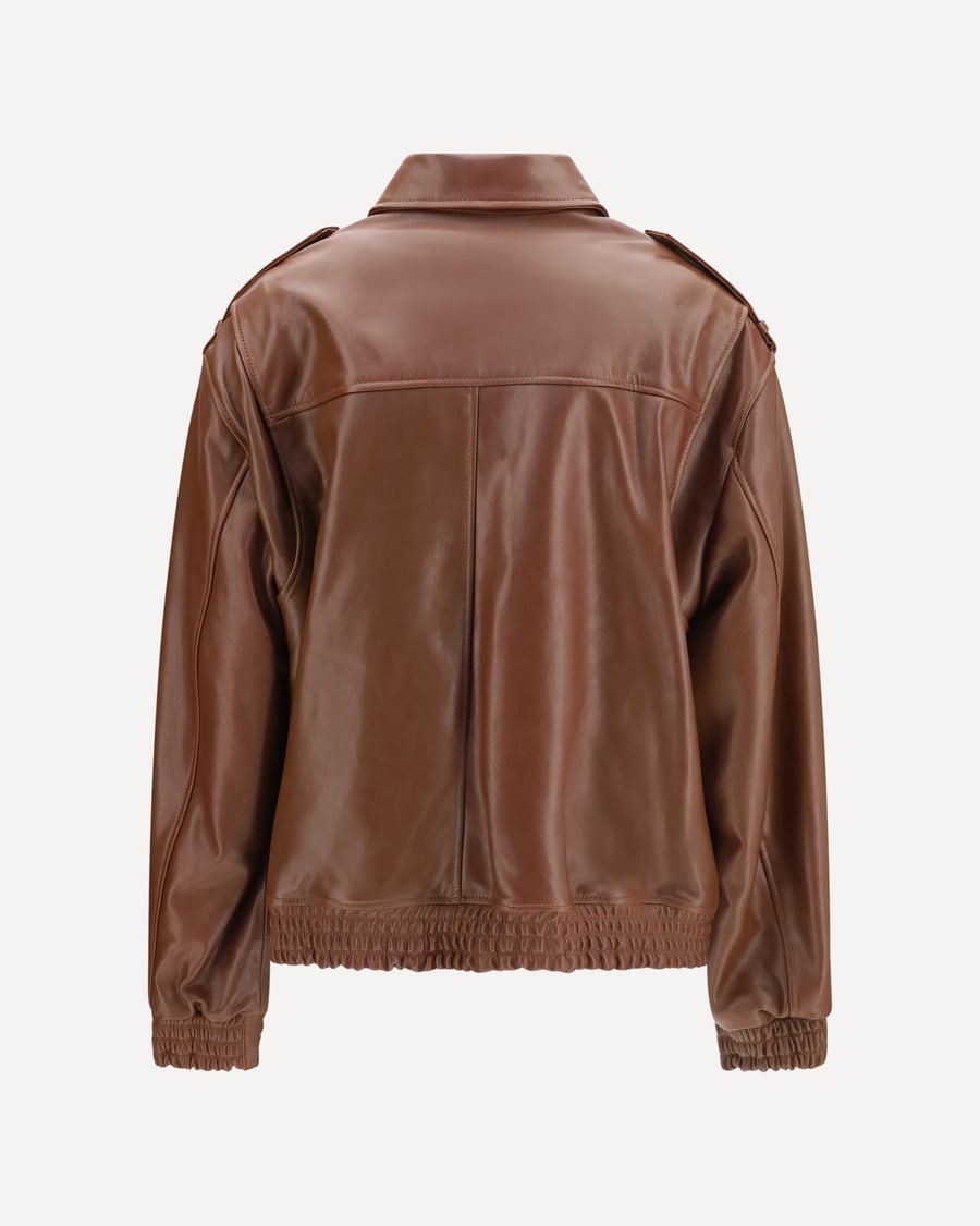ARMA Astra Vegetal leather Jacket, view 4