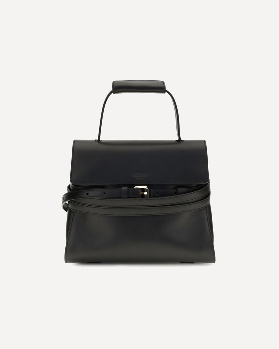 Moschino Buckle Shoulder Bag, view 3
