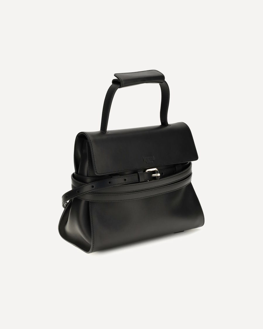 Moschino Buckle Shoulder Bag, view 4
