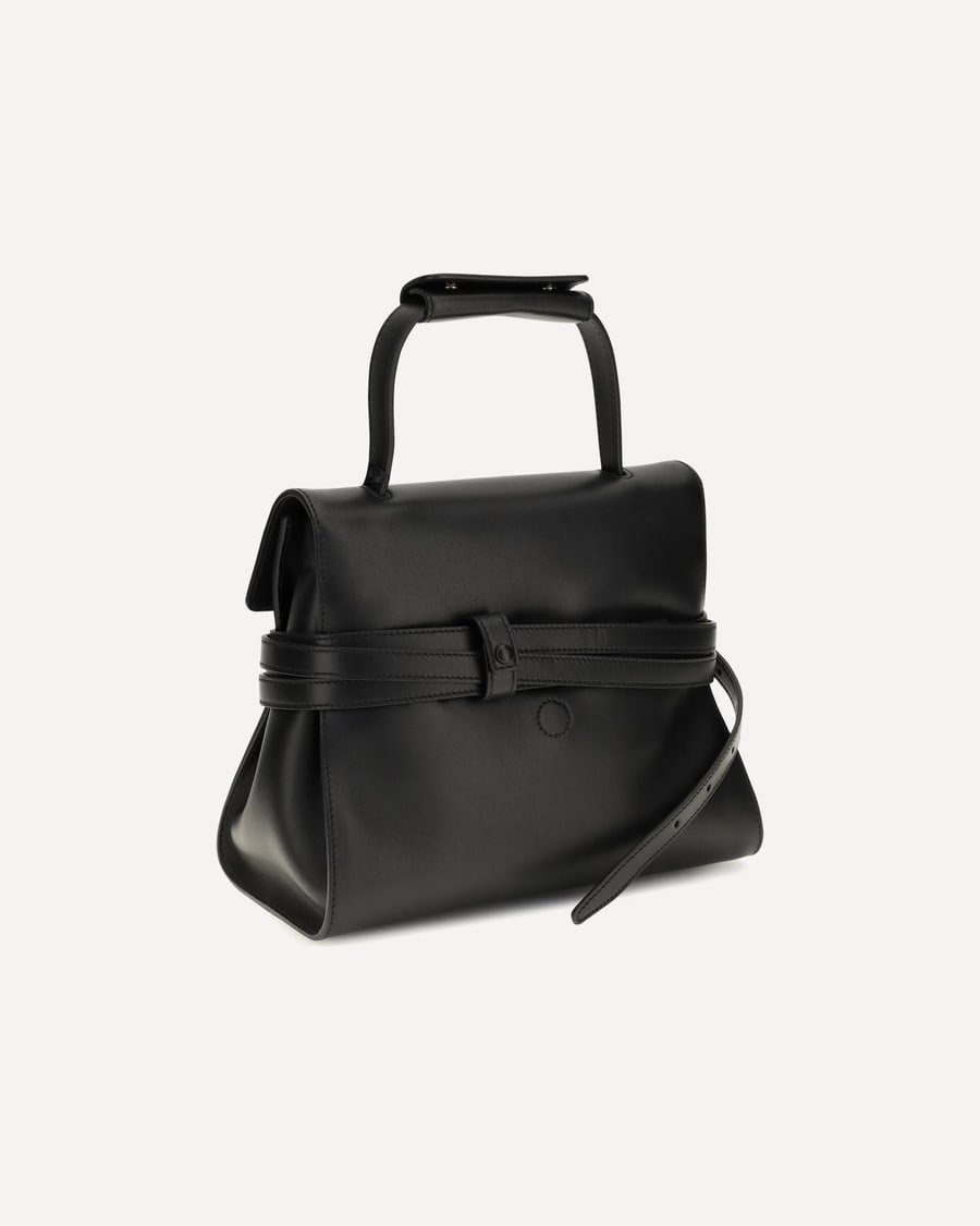 Moschino Buckle Shoulder Bag, view 5