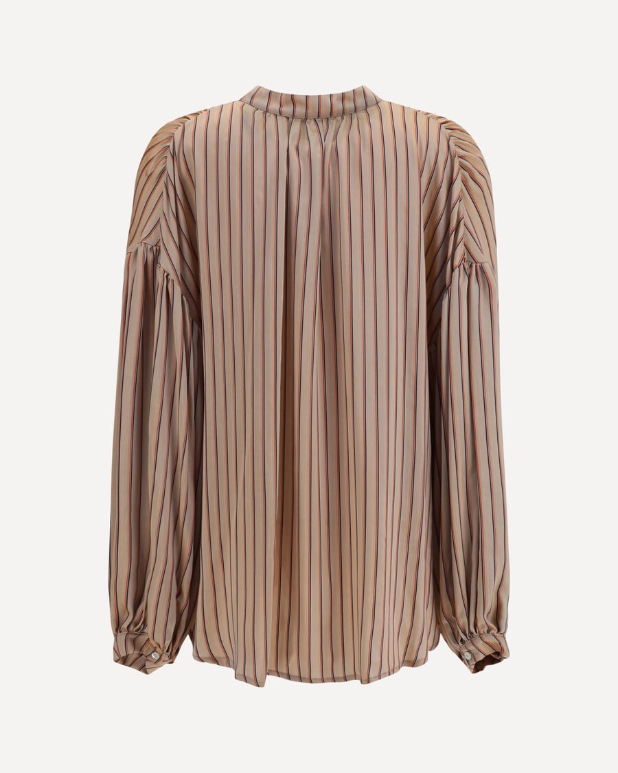 KRISTINA TI Silk blend striped Shirt, view 2