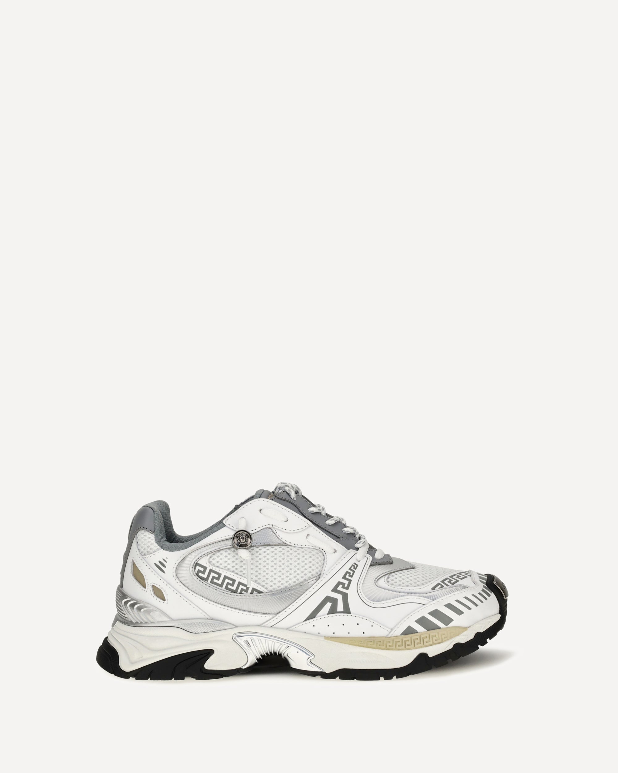 Versace Icaro Sneakers in fabric, mesh and leather
