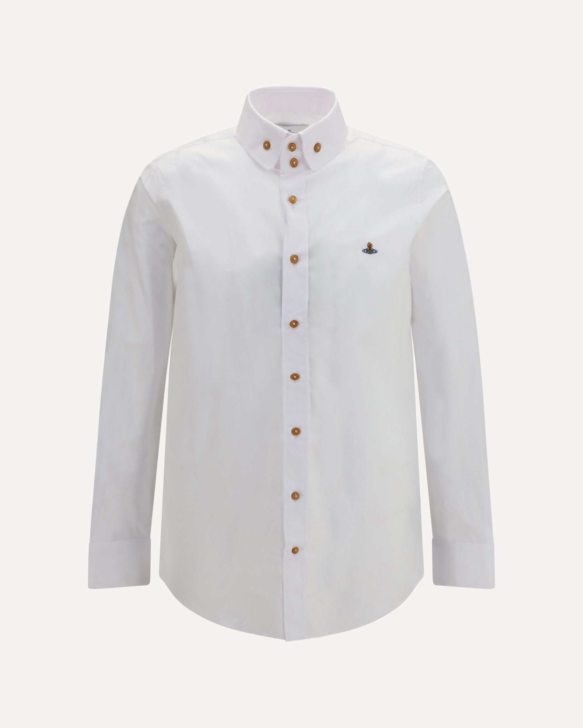 Vivienne Westwood Orb embroidered cotton Shirt