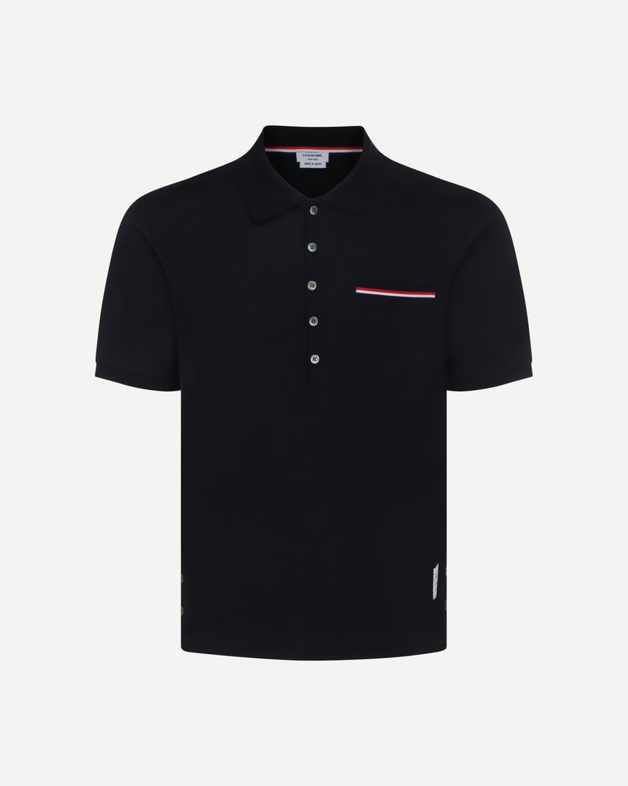 Thom Browne Short Sleeves Polo
