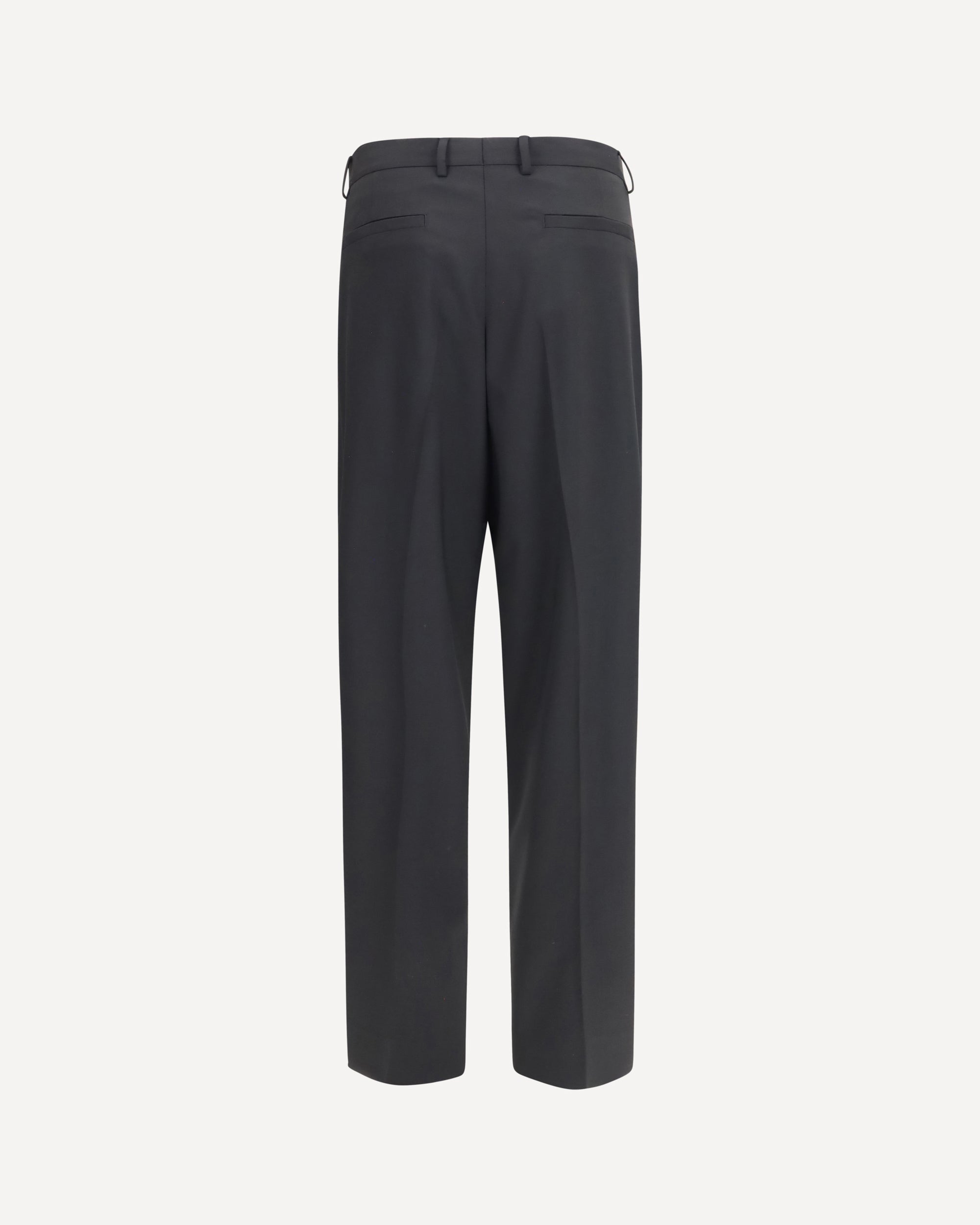 Dolce & Gabbana Wide-leg wool blend tailored Pants, view 2