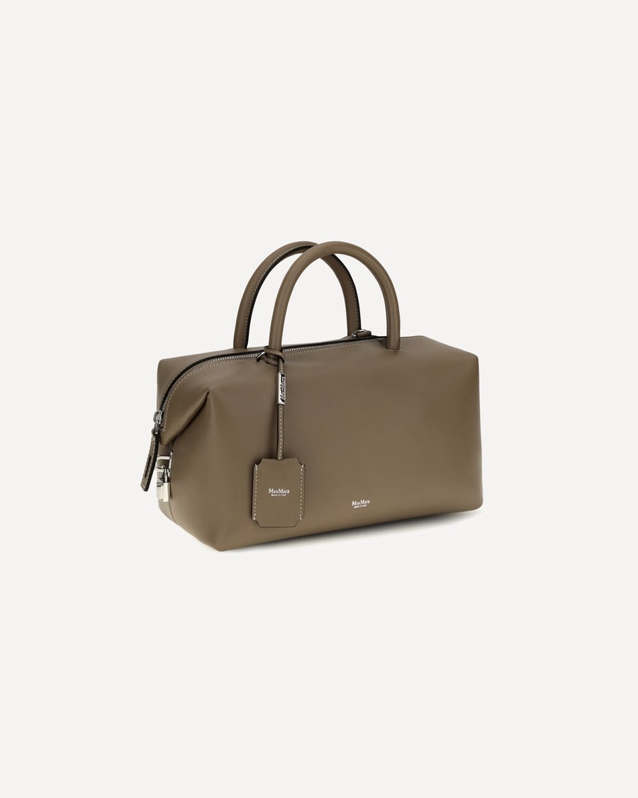 Max Mara Holdall leather Handbag, view 4