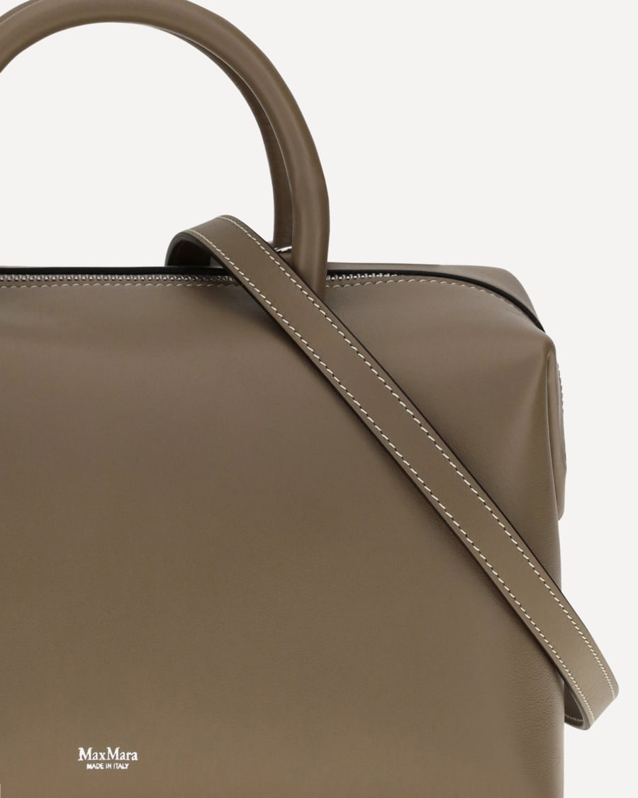 Max Mara Holdall leather Handbag, view 6