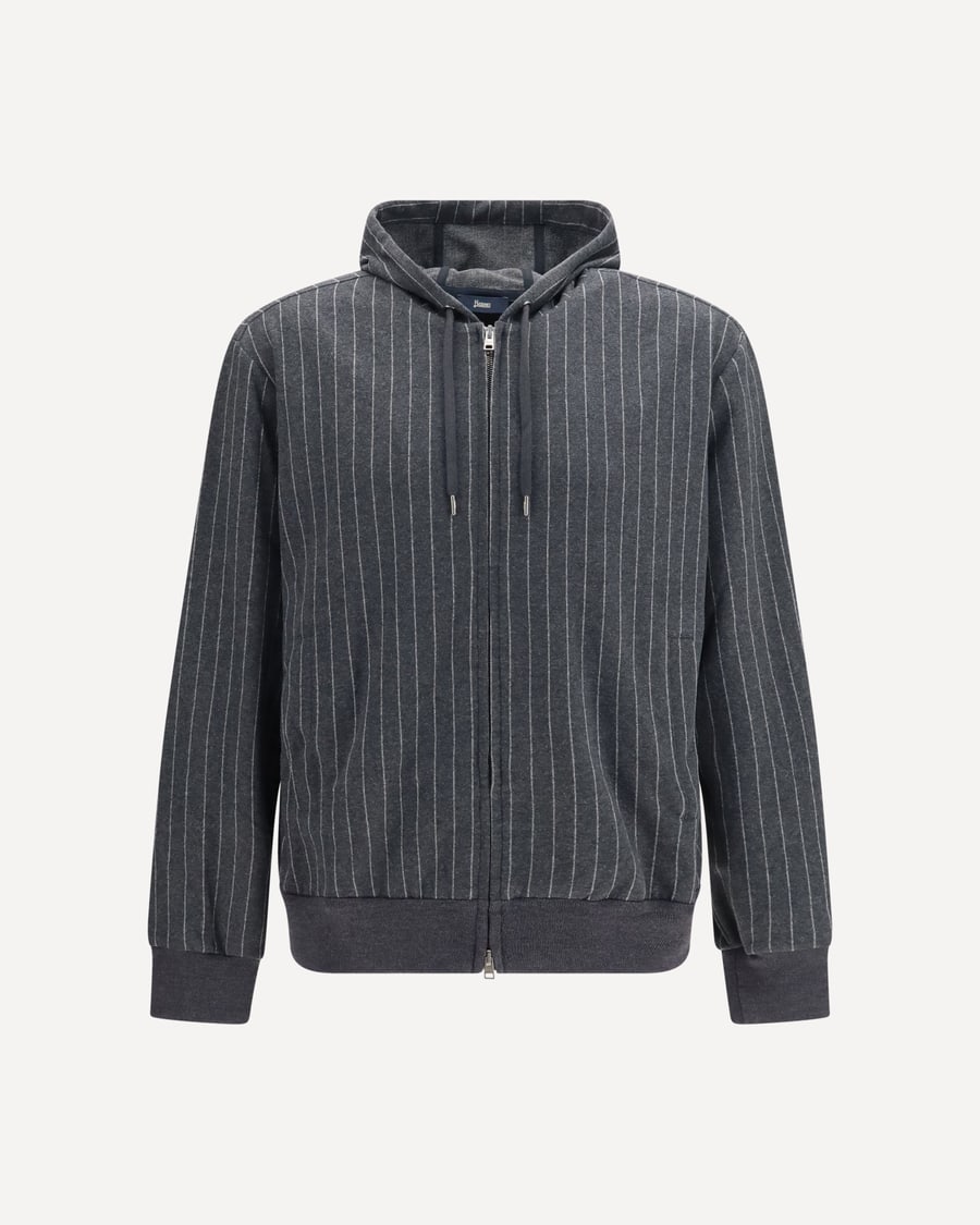 Herno Hooded Sweatshirt with zip