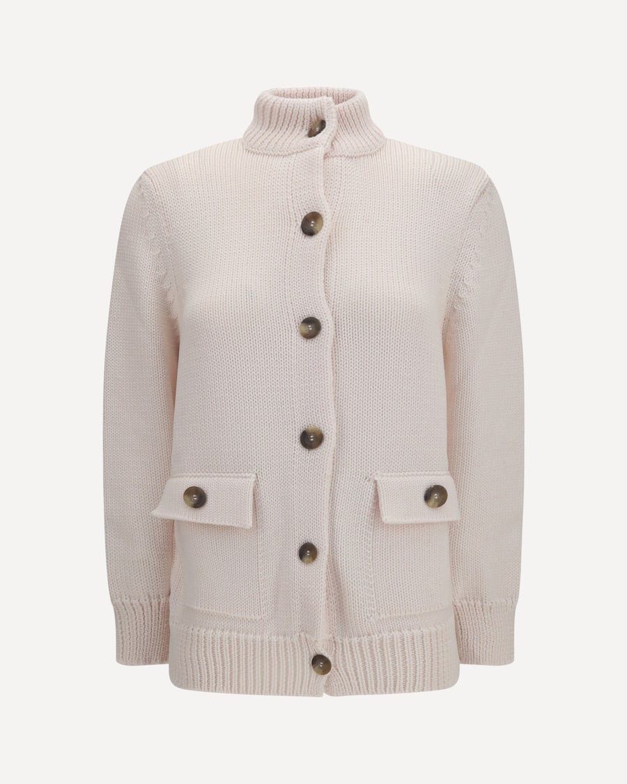 ELLA High neck Cardigan, view 3