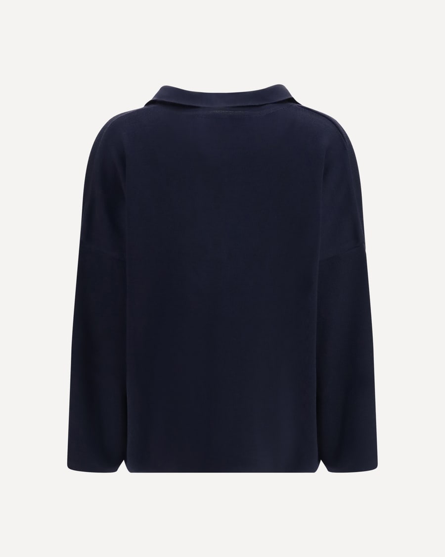 ELLA Wool polo collar Sweater, view 2