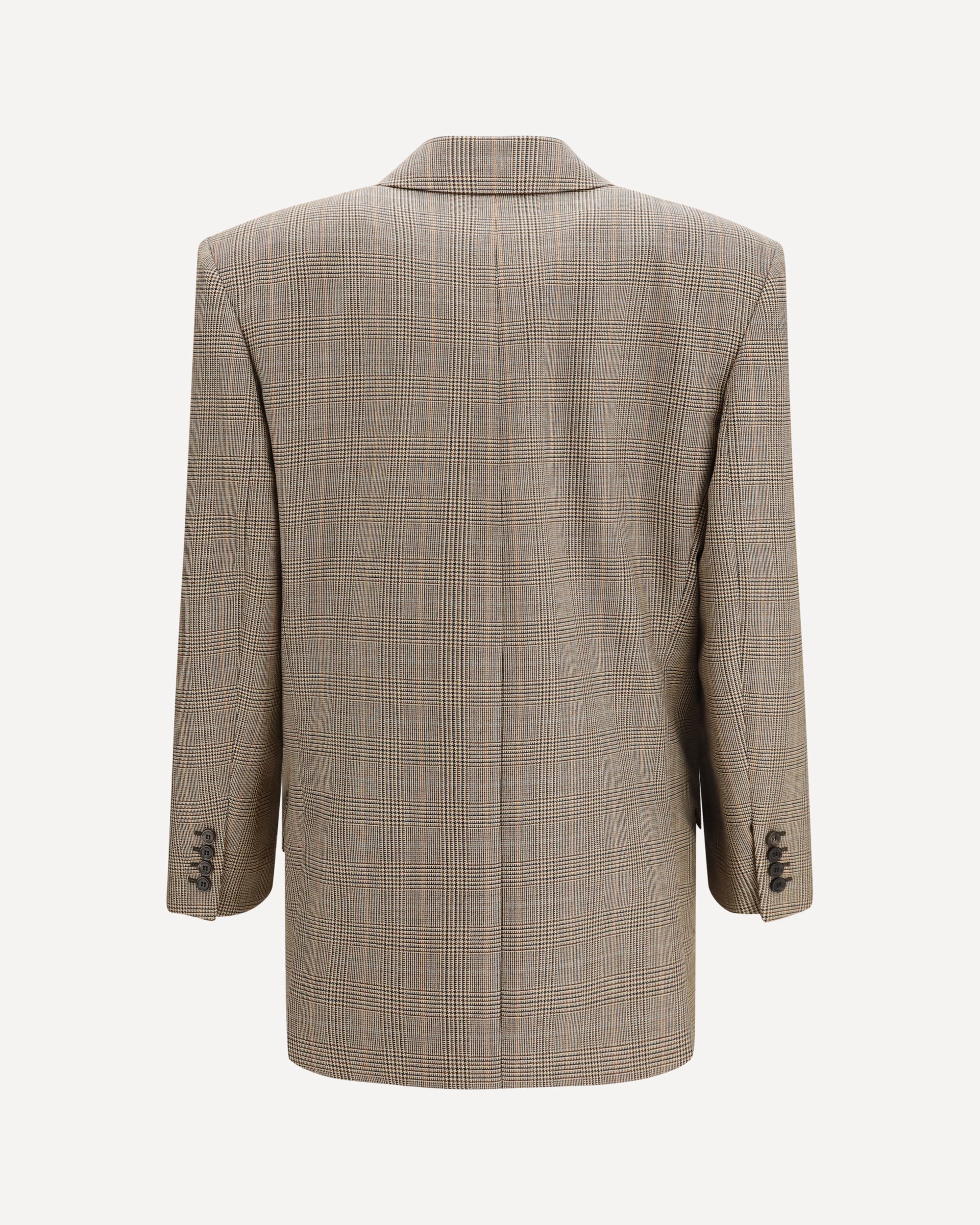 Saint Laurent Prince of Wales Houndstooth wool Blazer, view 2