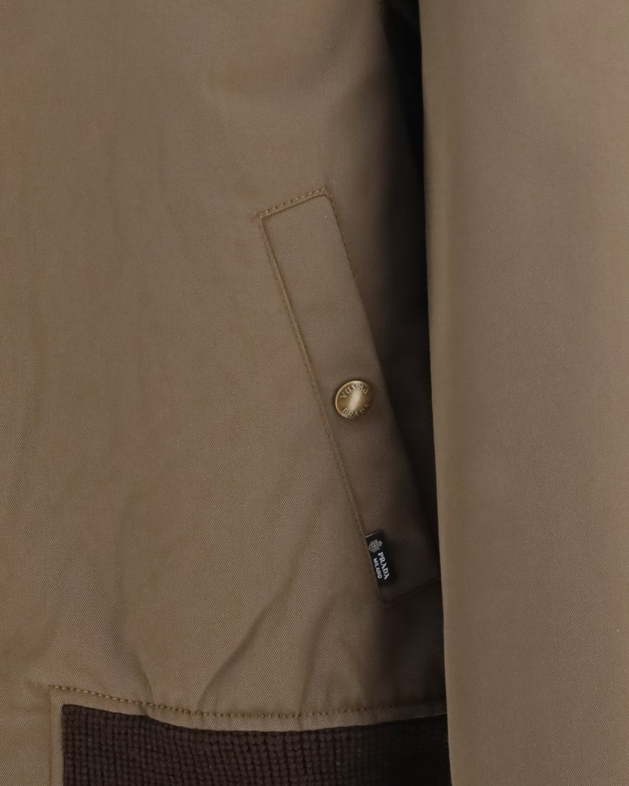 Prada Jacket with corduroy collar, view 5