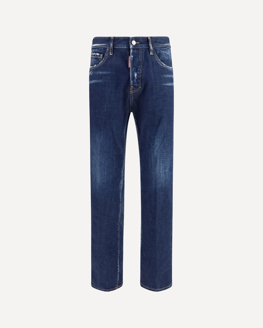 Dsquared2 Straight leg denim Jeans, view 3