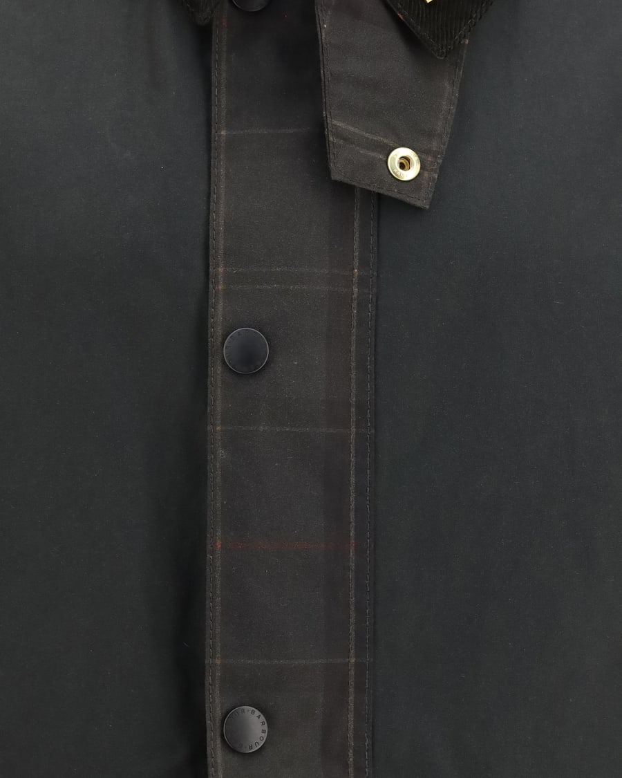 BARBOUR Icons Patch Bedale waxed Jacket, view 5