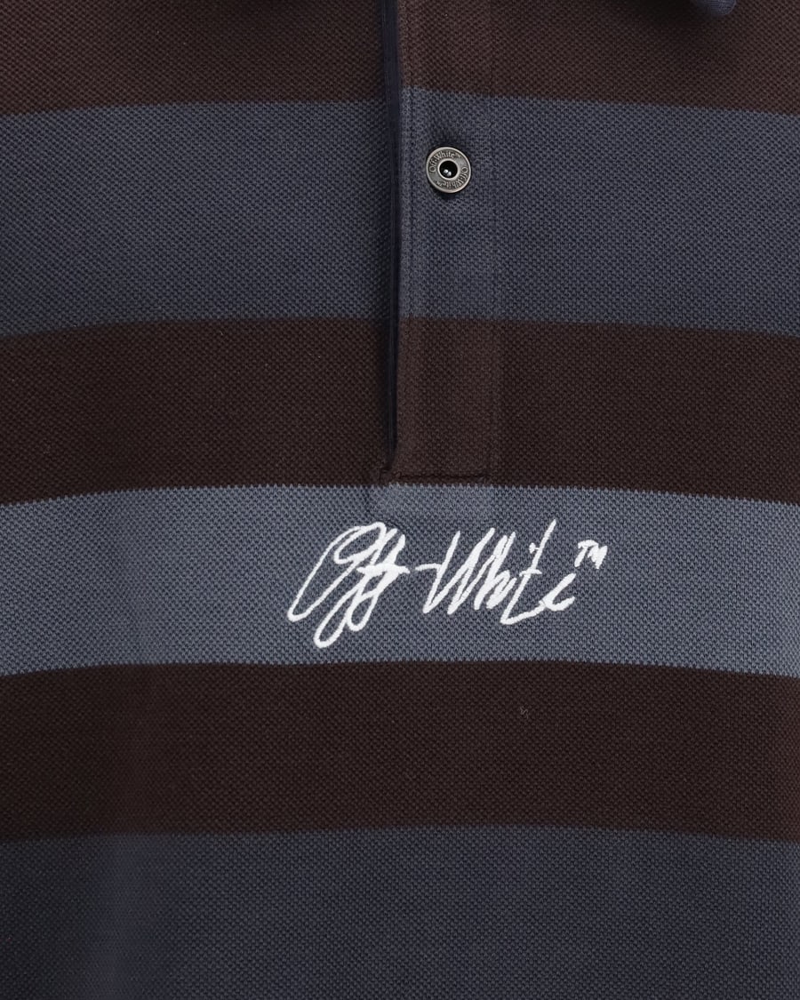 Off-White Stroke Polo Shirt, view 5