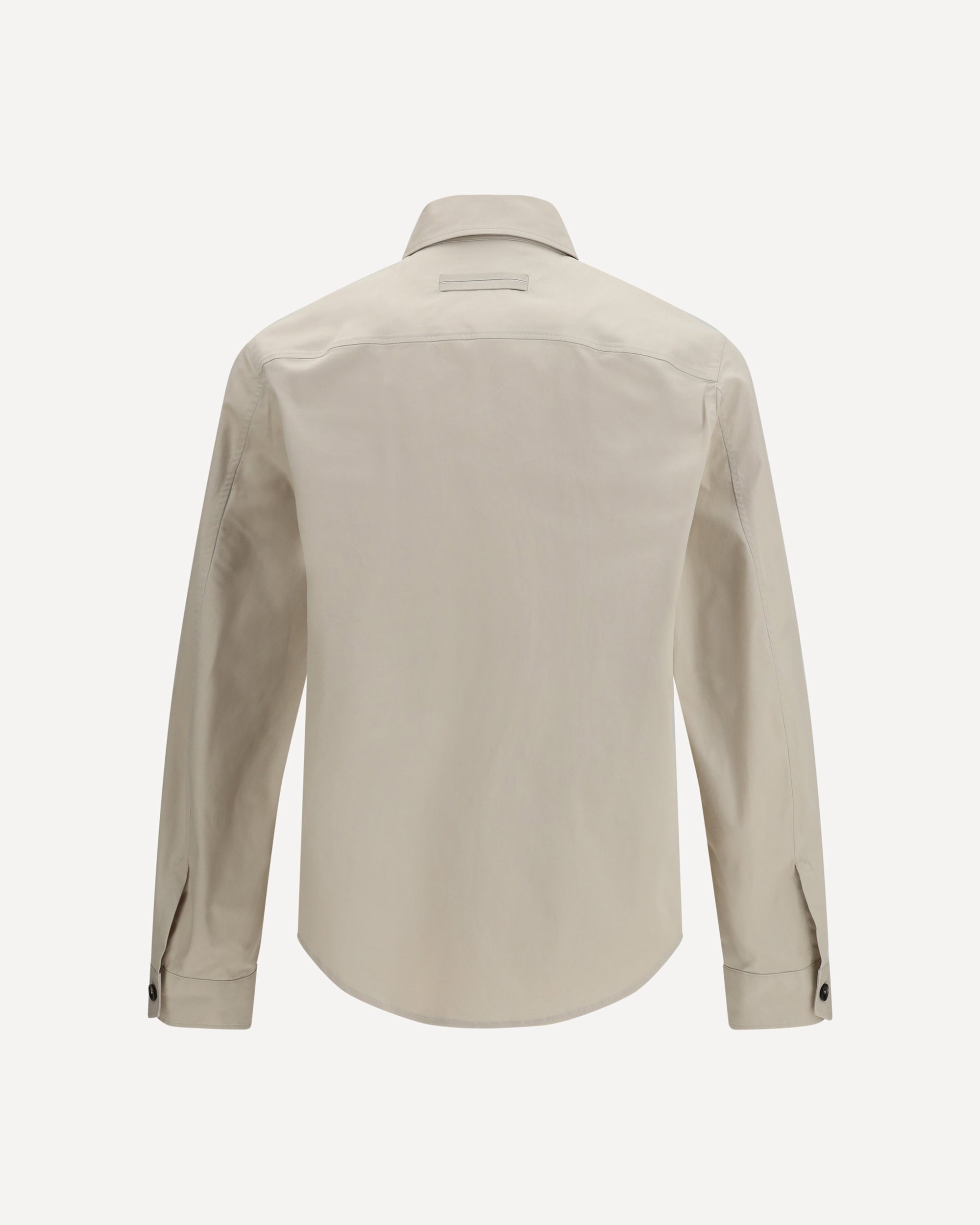 ZEGNA Linen wool and silk Shirt jacket, view 2