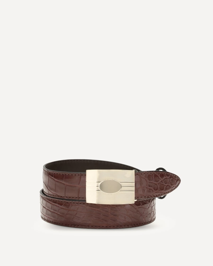 Brunello Cucinelli Alligator Belt