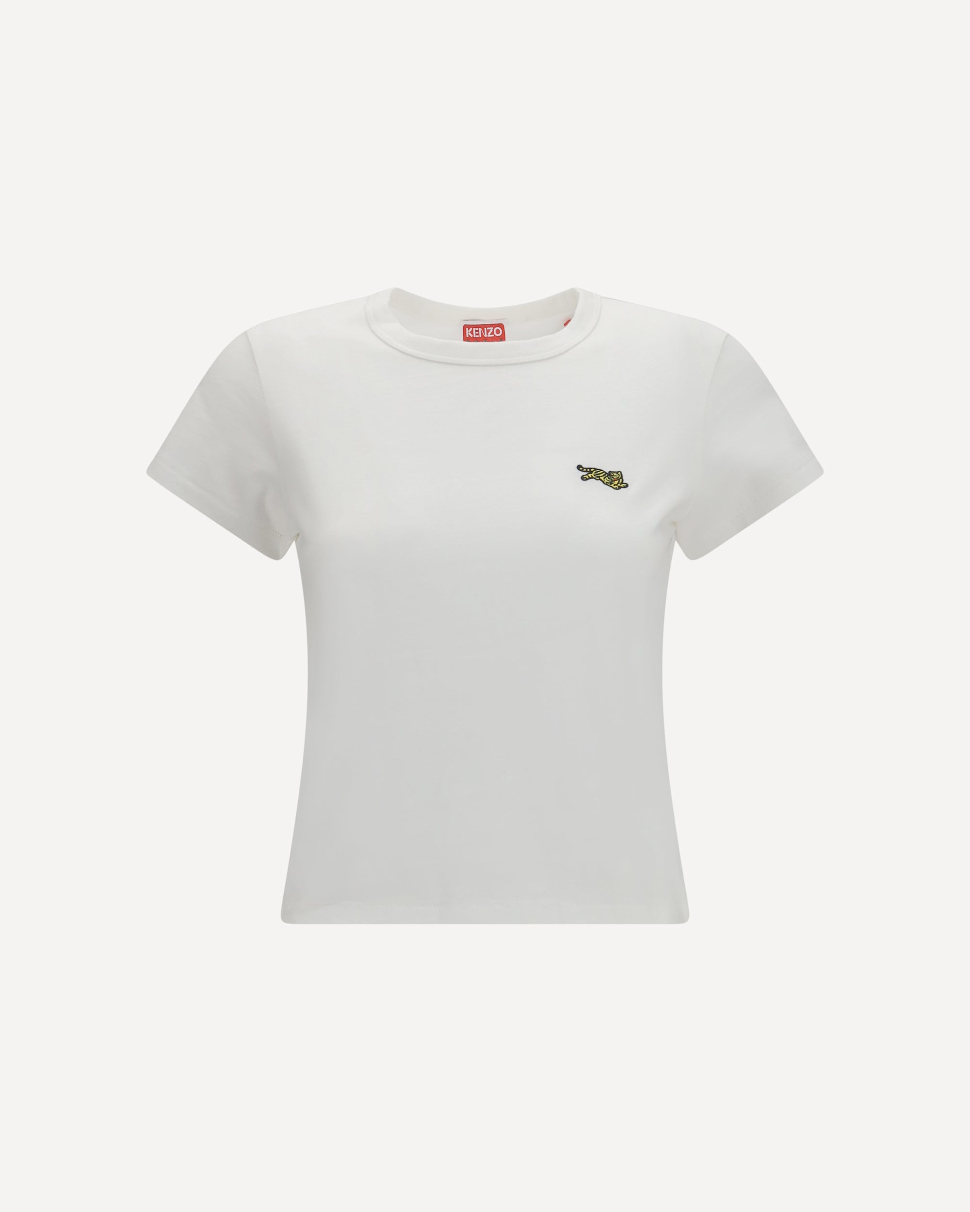 KENZO Jumping Tiger embroidered cotton T-shirt