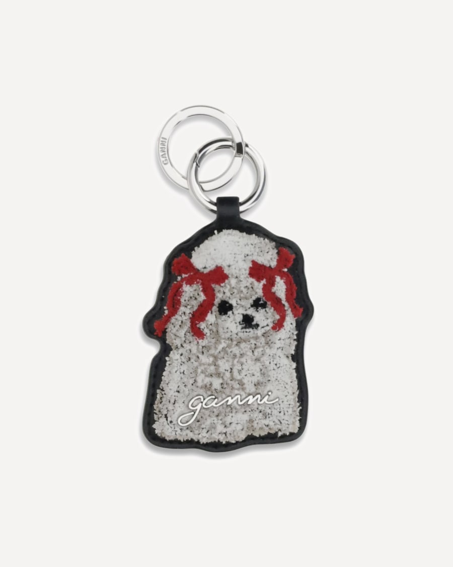 Ganni Poodle Key Ring