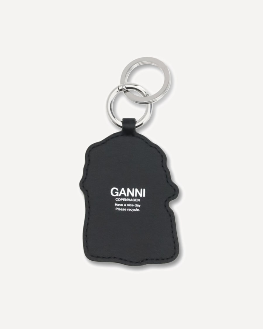 Ganni Poodle Key Ring, view 2