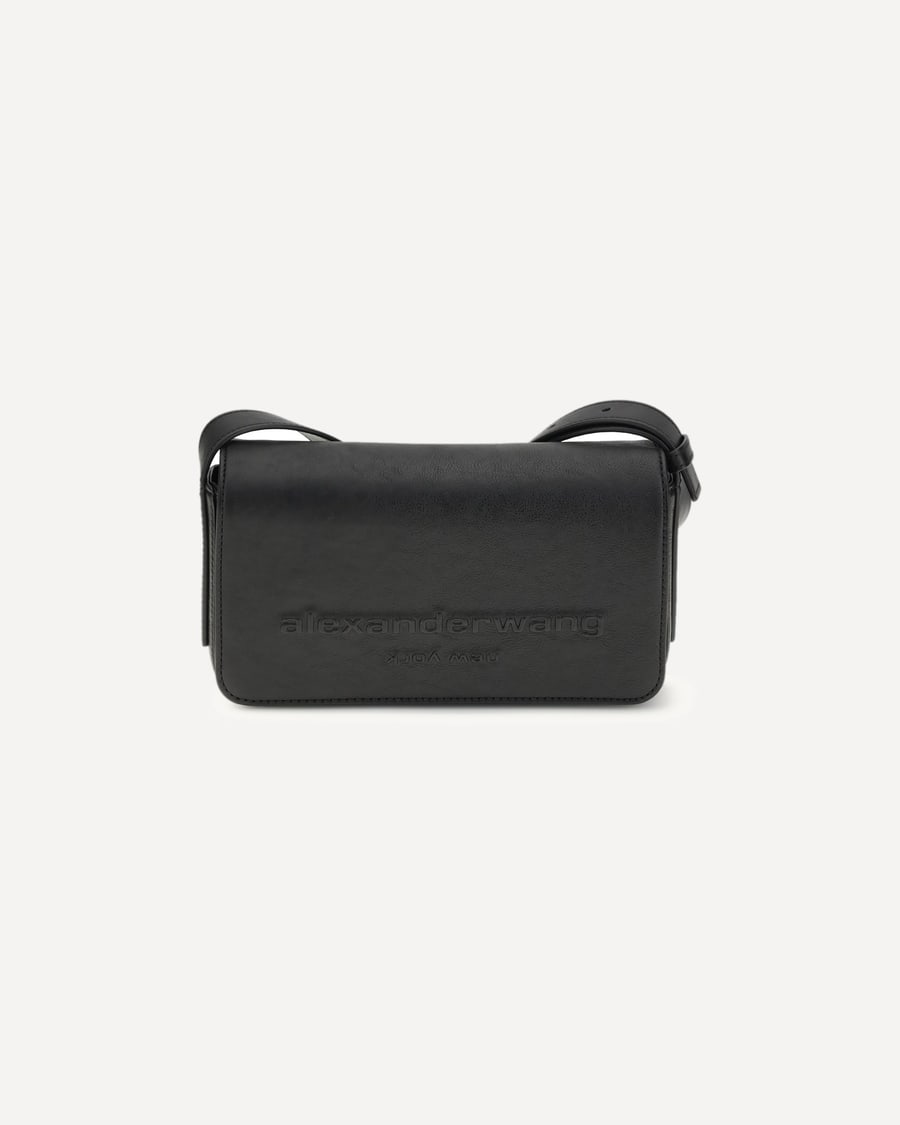 ALEXANDER WANG Leather Shoulder Bag, view 3