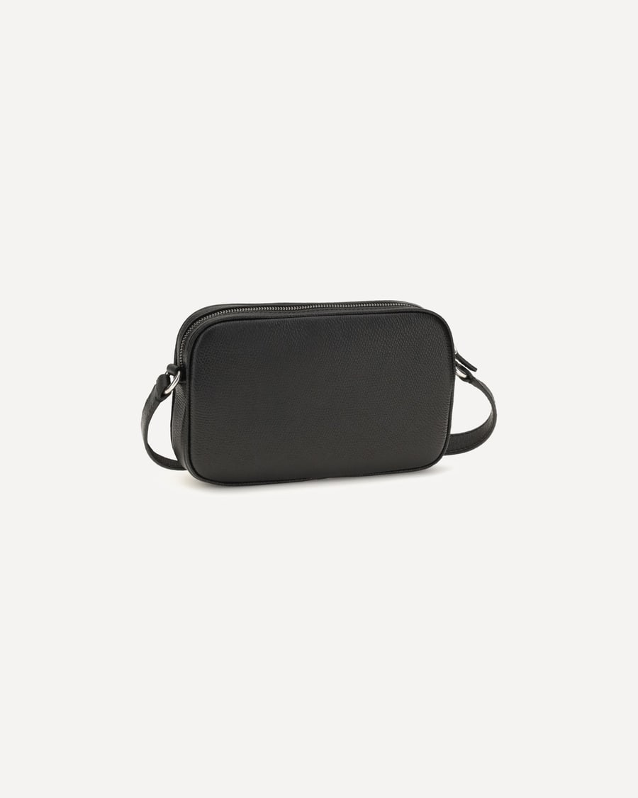 Valentino Garavani Grained leather Crossbody Bag with zip, view 5