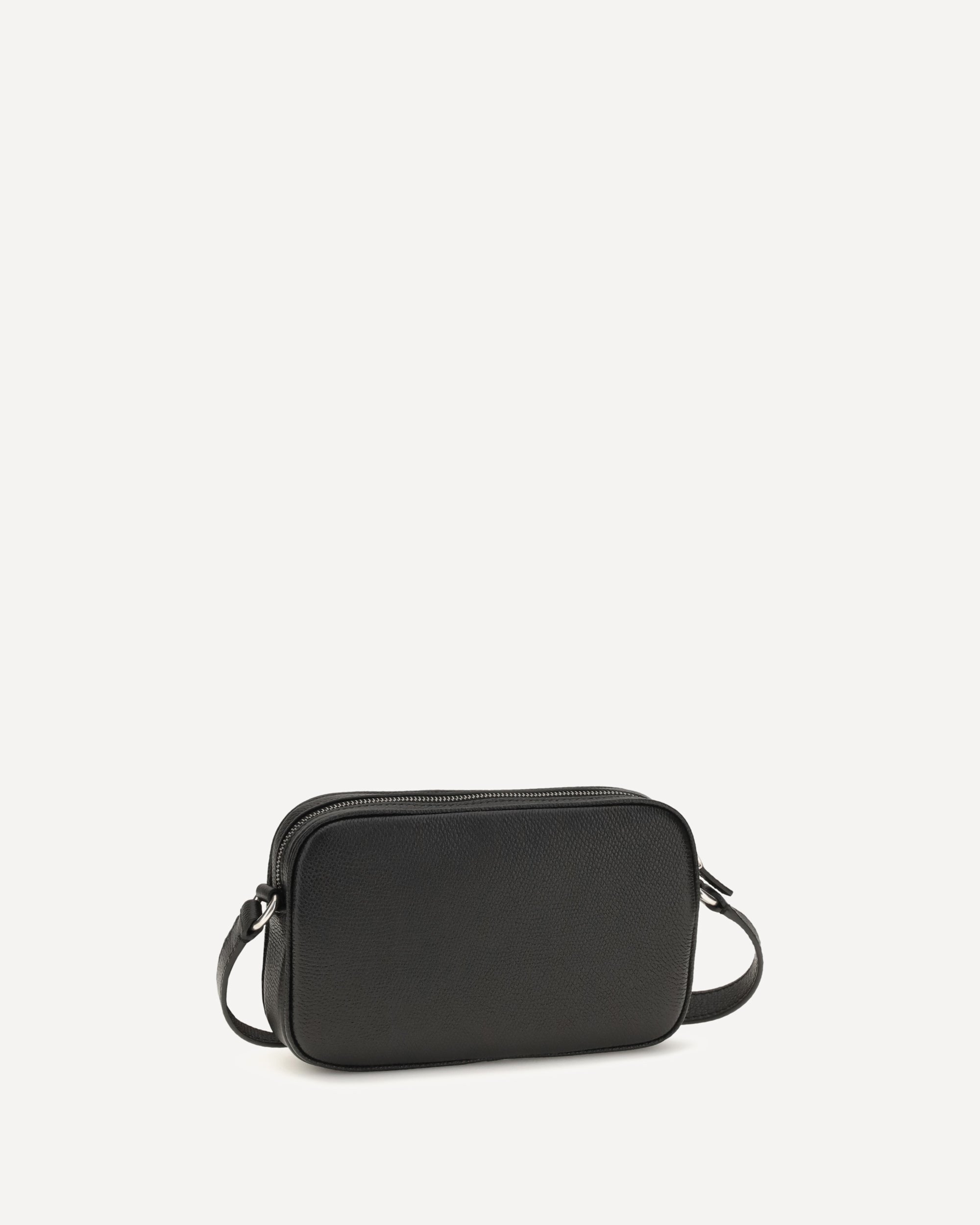 Valentino Garavani Grained leather Crossbody Bag with zip, view 2