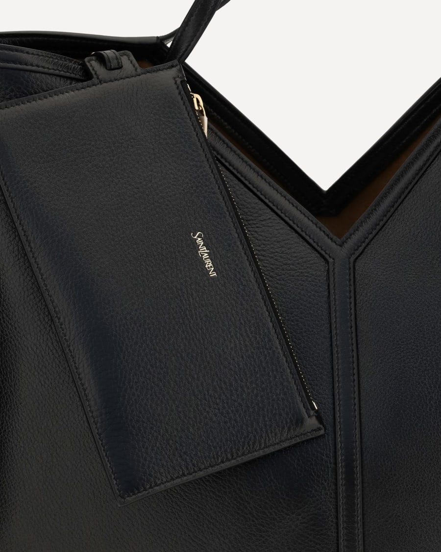 Saint Laurent Large Y leather Tote Bag, view 6