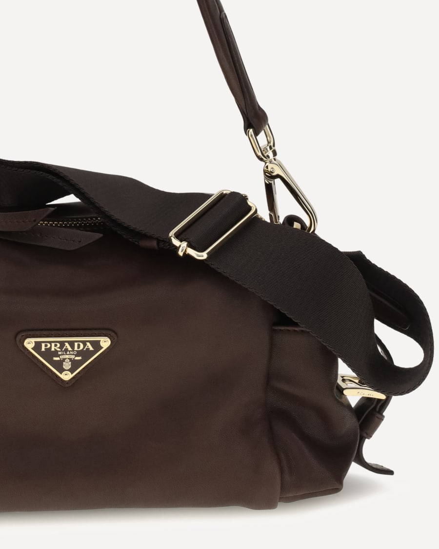 Prada Small Explore Shoulder Bag in nappa leather, view 6