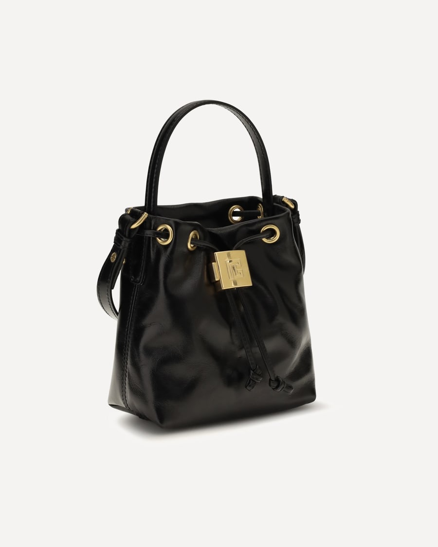 Balmain Pulse Bucket Bag, view 4