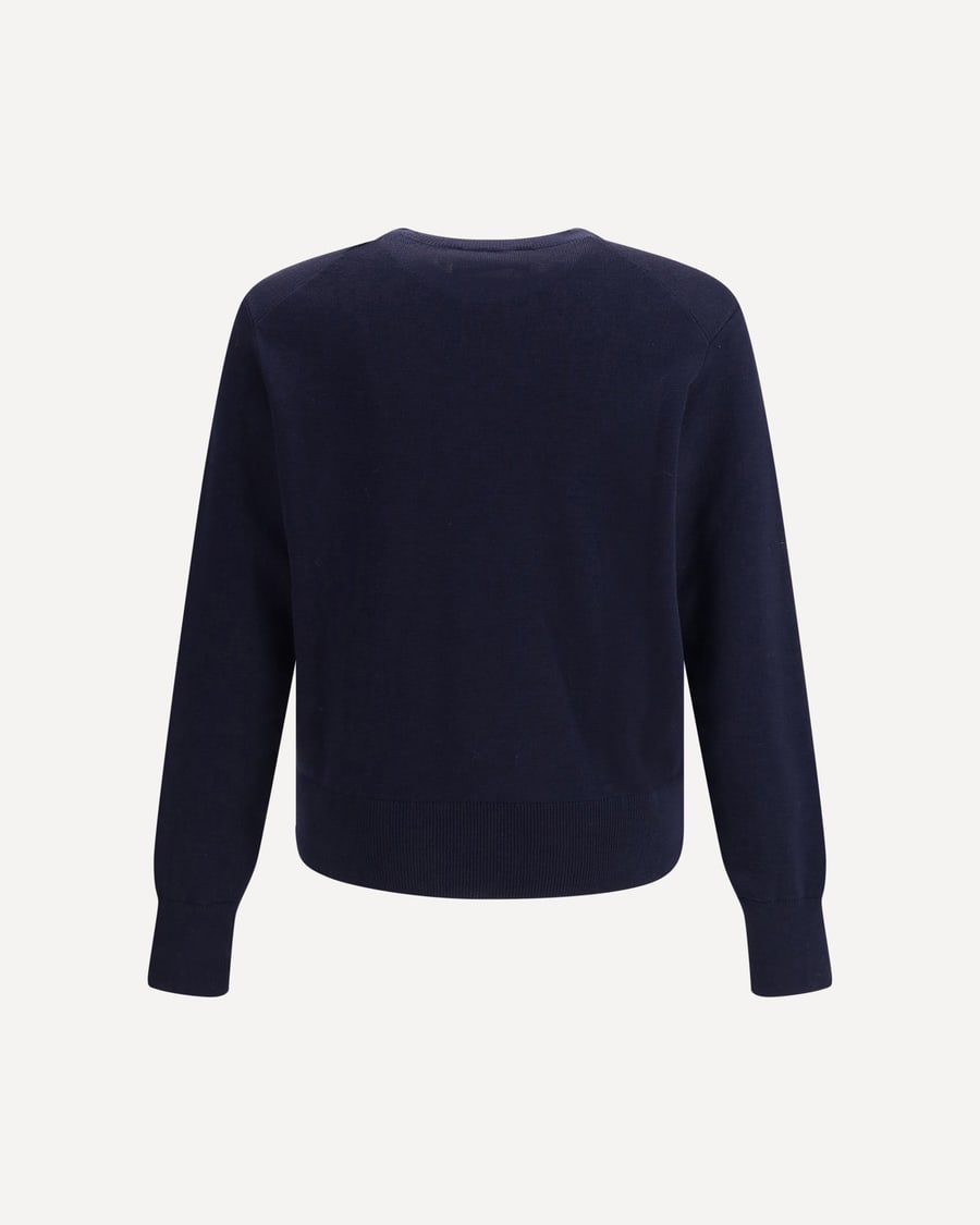 AMI Paris Pull Col Rond Ami De Coeur, view 4