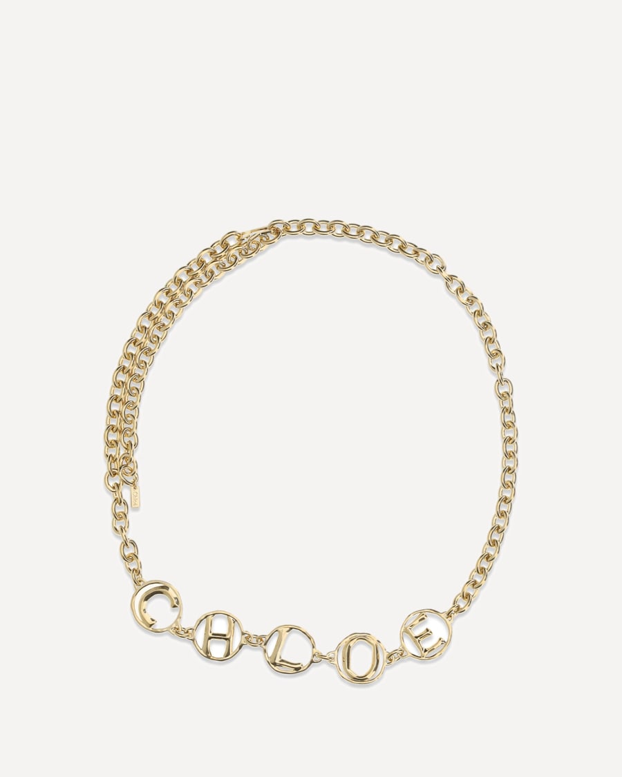 Chloé Script Jewel Belt