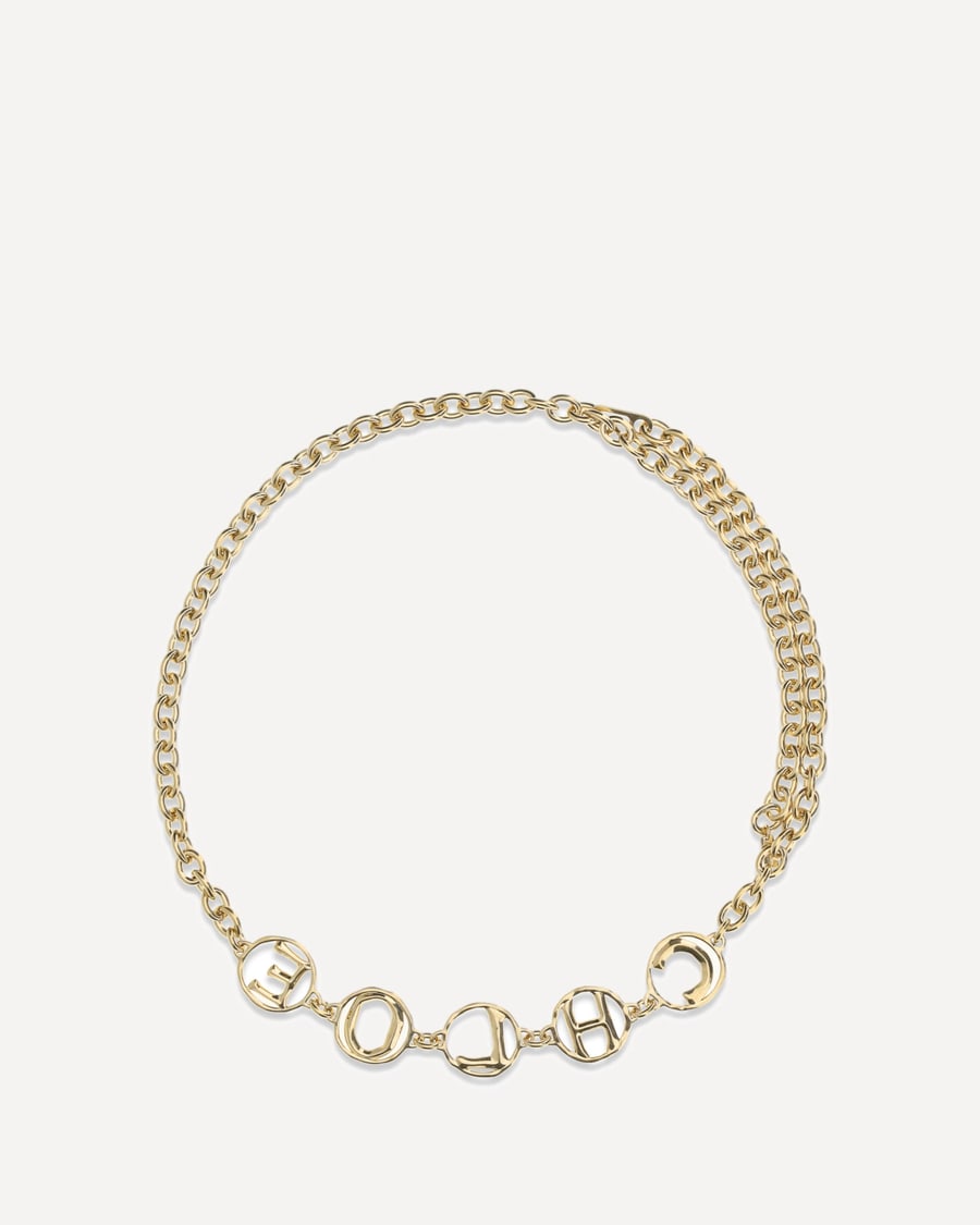 Chloé Script Jewel Belt, view 2