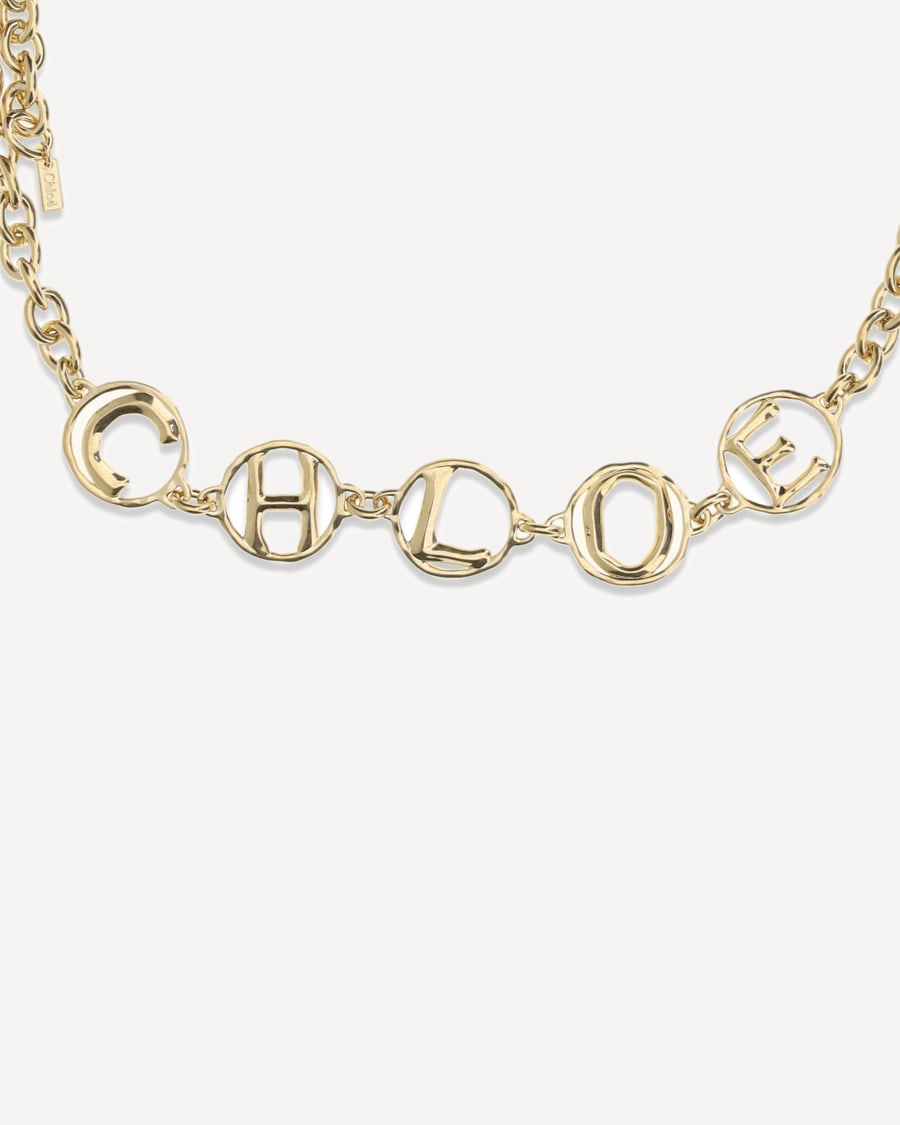 Chloé Script Jewel Belt, view 5