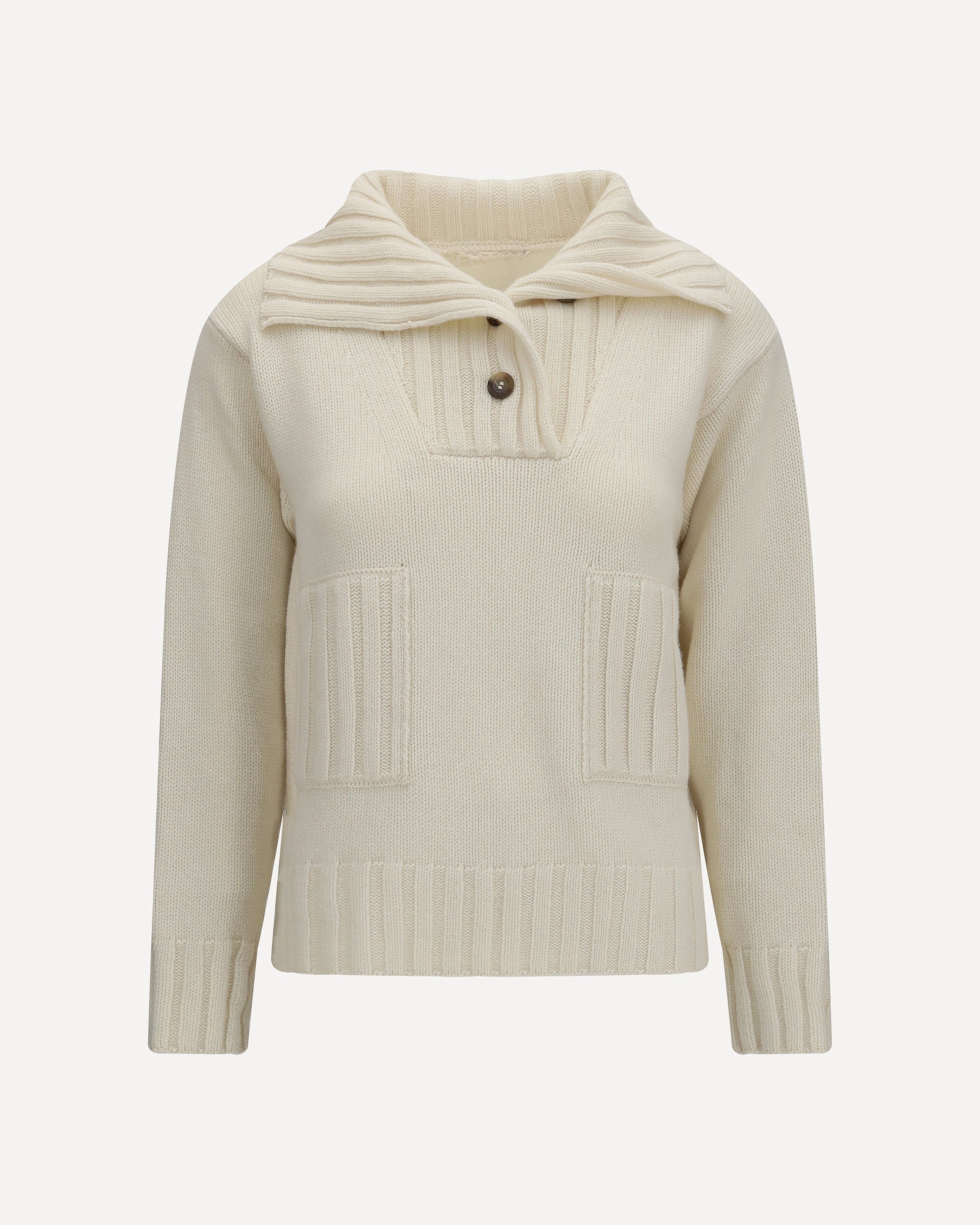 ELLA Ribbed neck Sweater