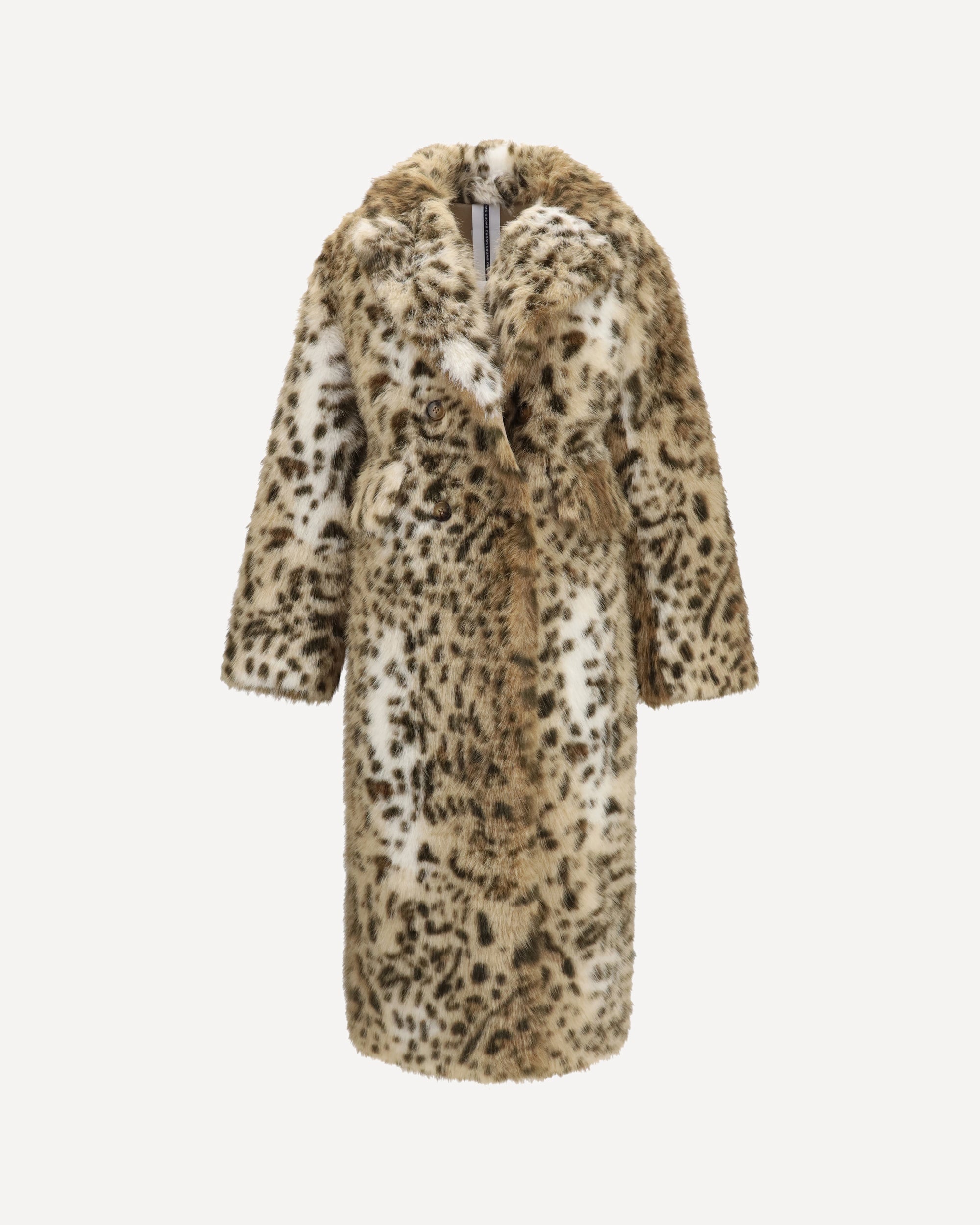 SWORD 6.6.44 Leopard print faux fur Coat