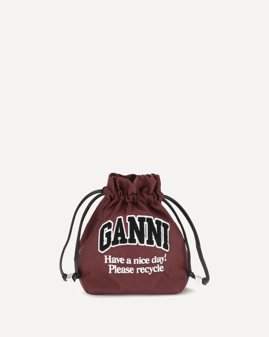 Ganni Nylon Pouch