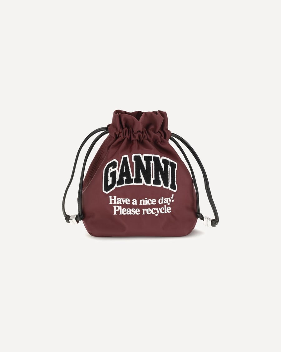 Ganni Nylon Pouch, view 3