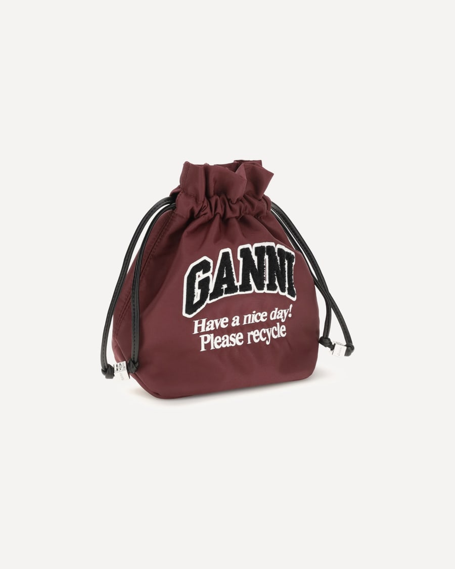 Ganni Nylon Pouch, view 4