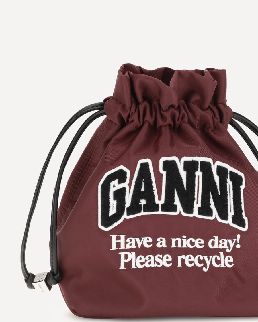 Ganni Nylon Pouch, view 6