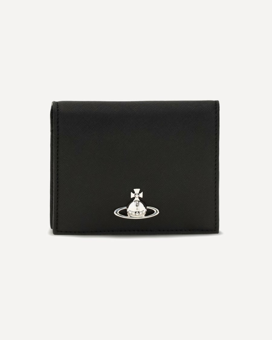 Vivienne Westwood Orb logo bifold Wallet, view 3