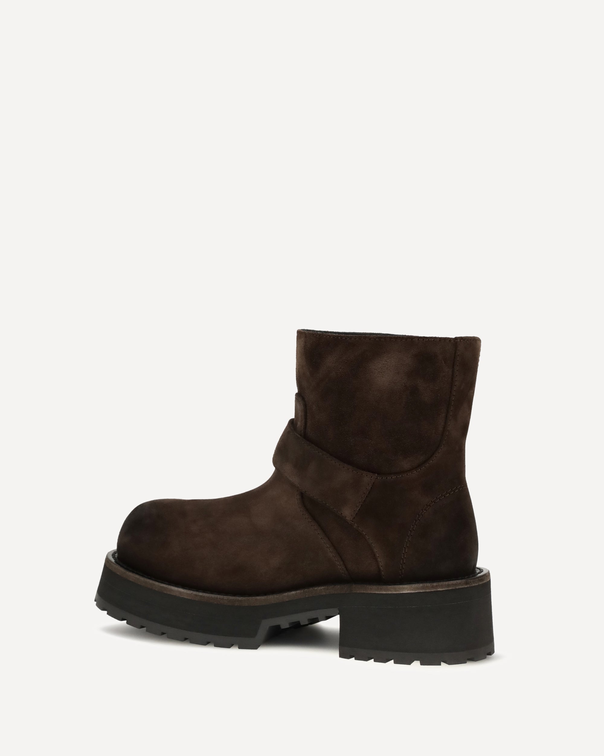 Balenciaga Venom mini waxed suede calf leather ankle Boots, view 2