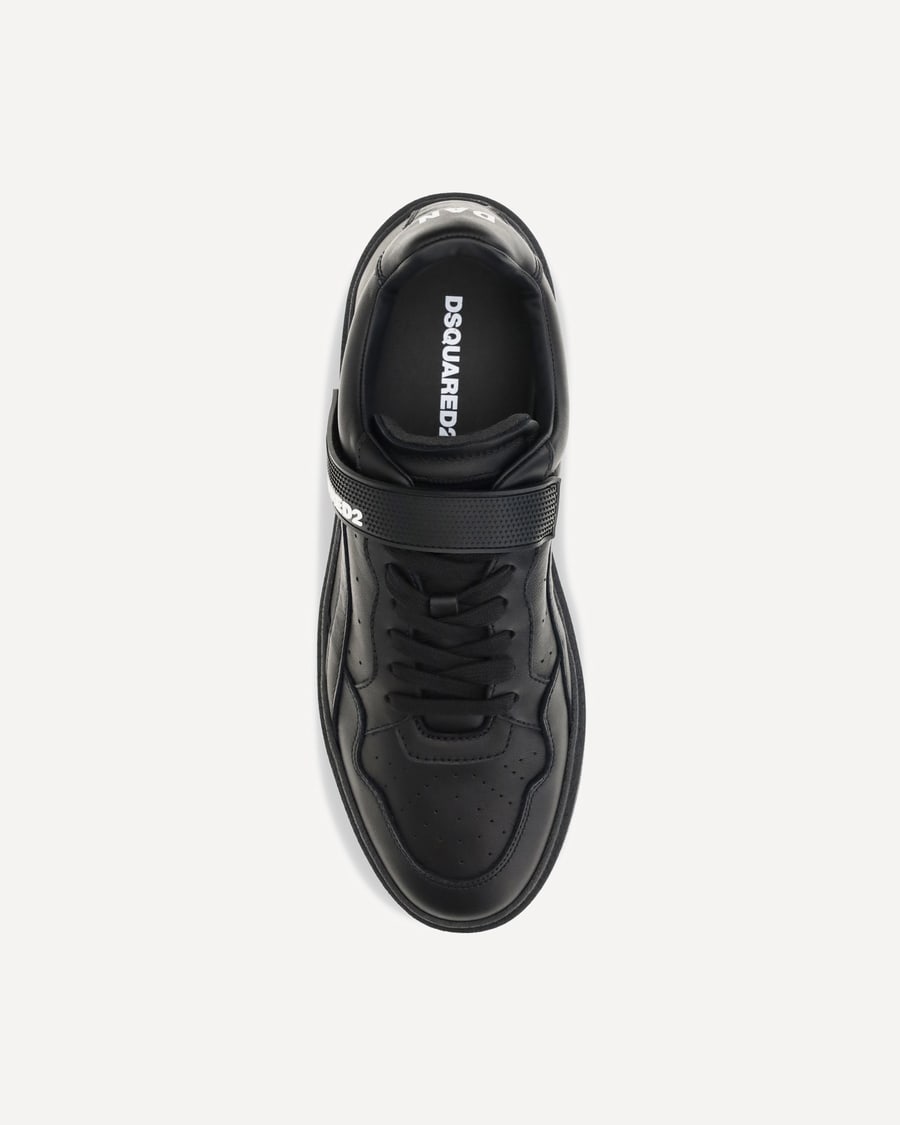 Dsquared2 Leather strap Sneakers, view 6
