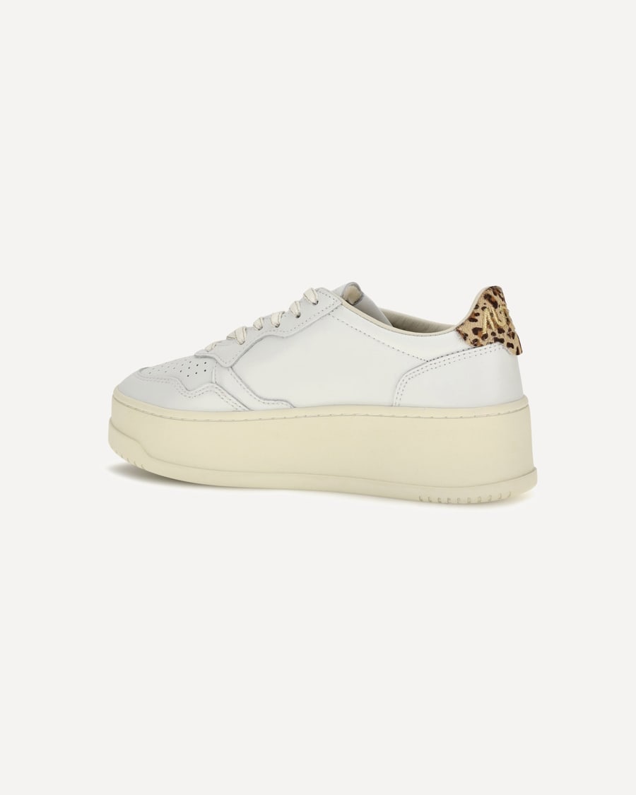 Autry Medalist Platform leather Sneakers, view 5