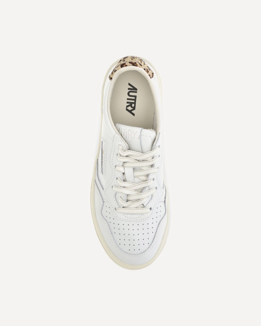 Autry Medalist Platform leather Sneakers, view 6