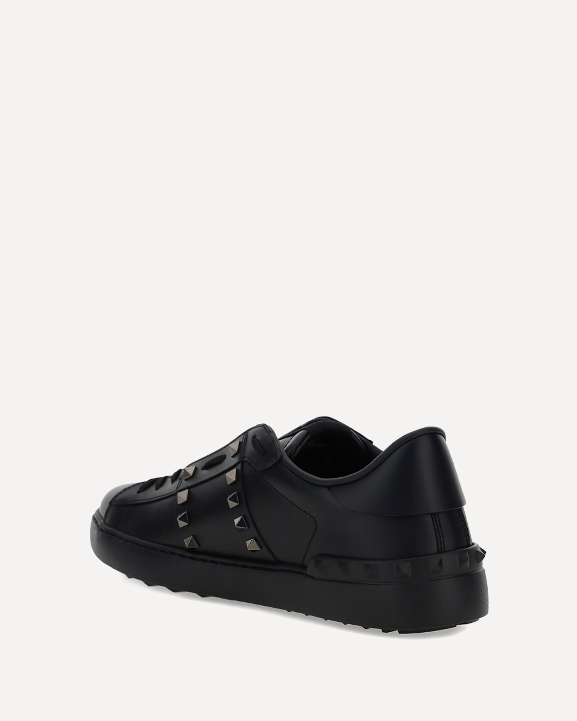 Valentino Garavani Rockstud Untitled calf leather Sneakers, view 2