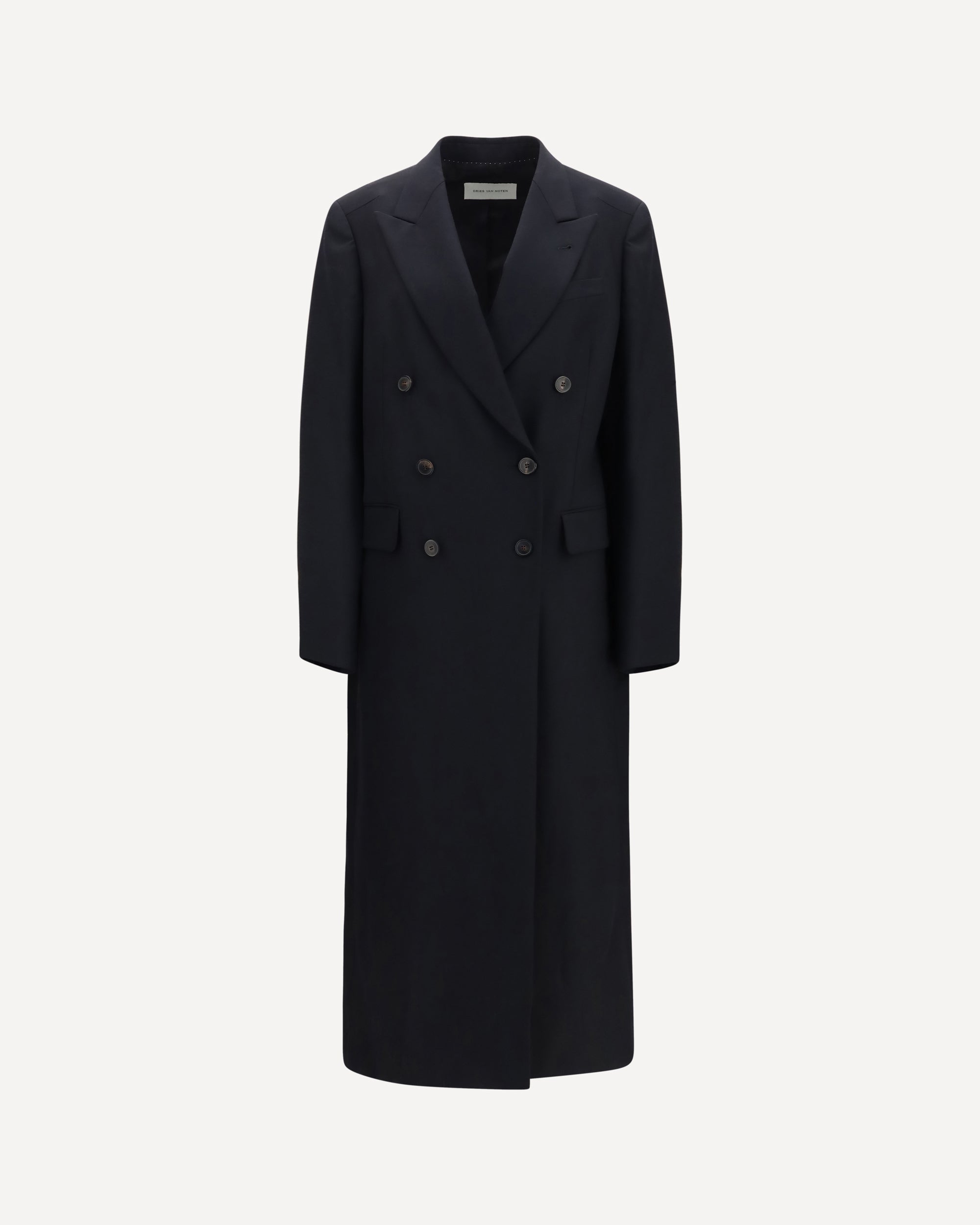 Dries Van Noten Long wool Coat