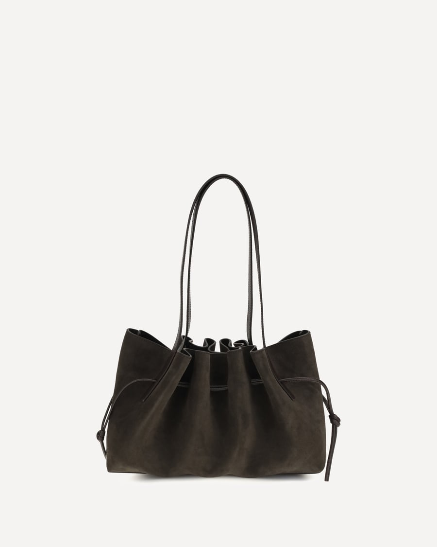 YUZEFI Scallop Shoulder Bag