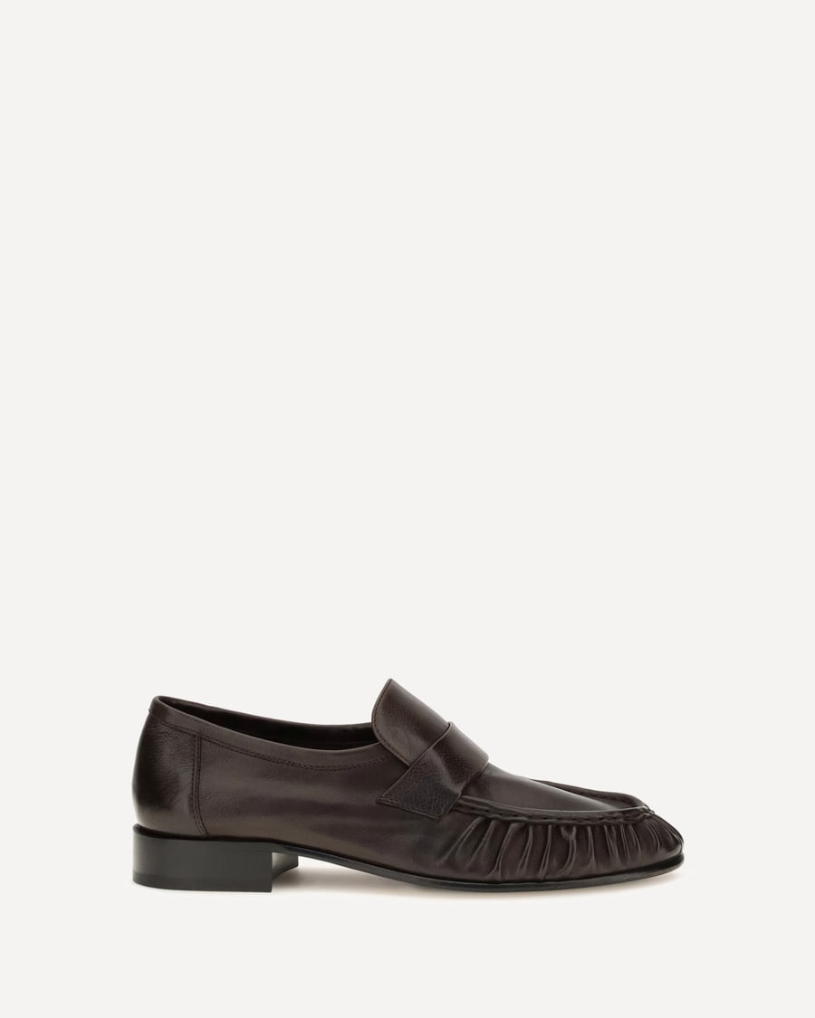 The Row Soft suede Loafers